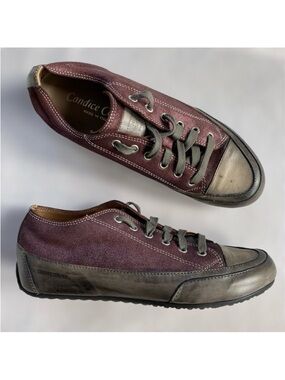 Candice Cooper Rock Leather Sneakers Size 40